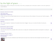 Tablet Screenshot of bythelightofgrace.com